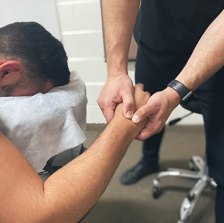 Myotherapy treatment at the Dynamic Therapy Deer Park clinic
