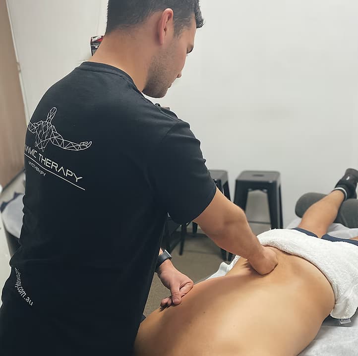 Myotherapy treatment at Dynamic Therapy, Deer Park